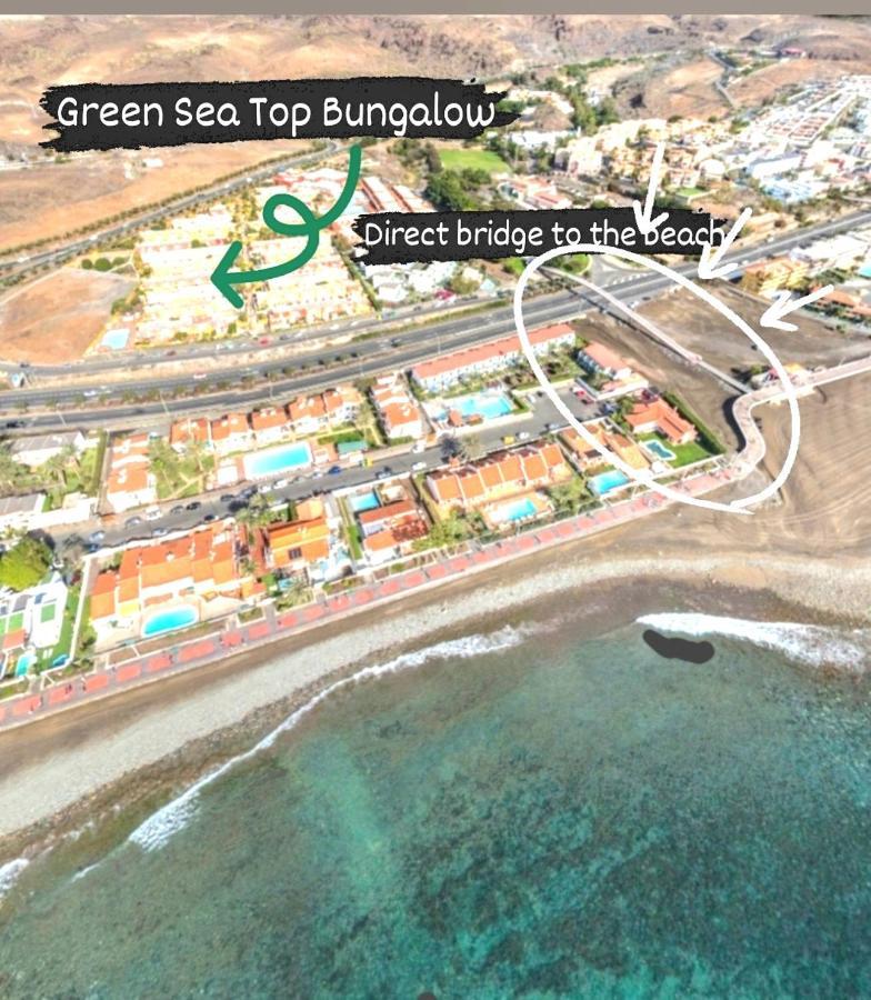 Apartmán Top1 Green Sea Bungalow Jardin Maspalomas  Exteriér fotografie